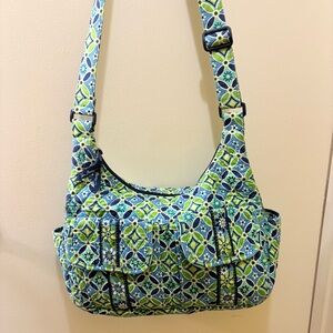Vera Bradley “Libby Daisy” Hobo Style Bag